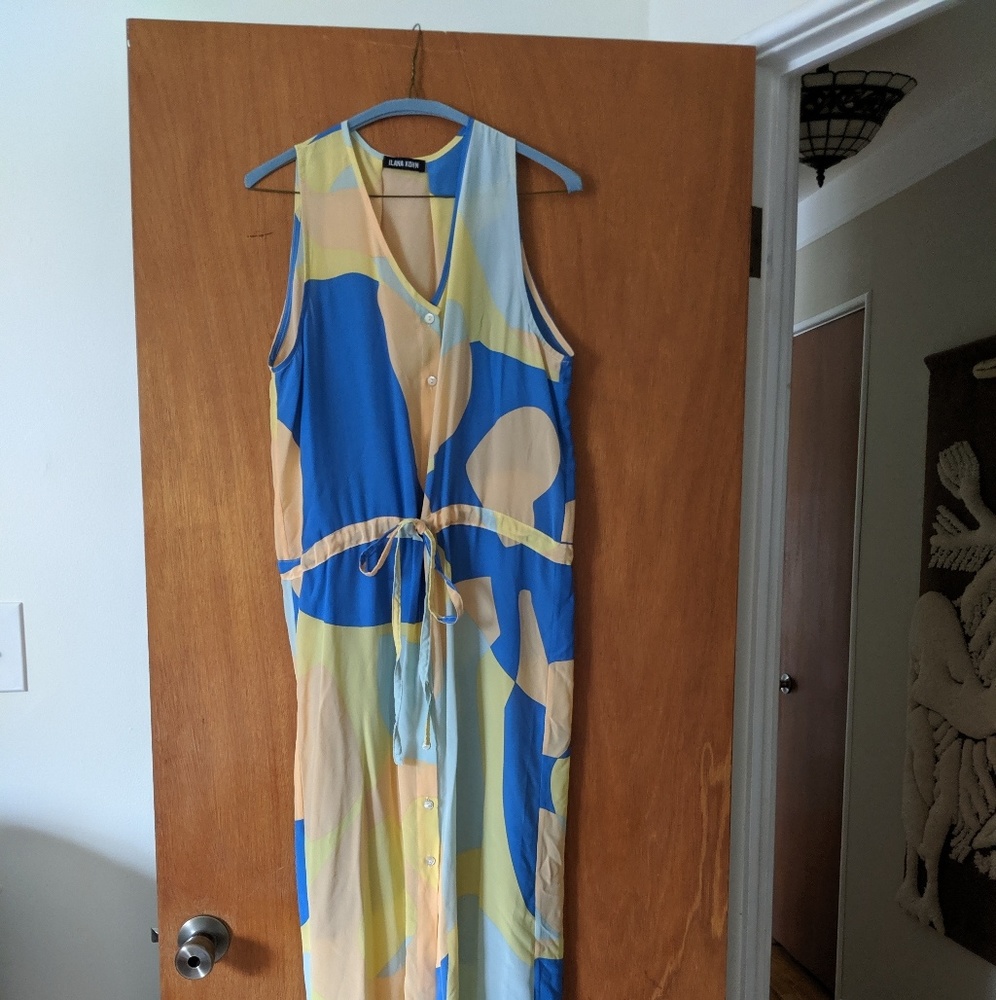 Stunning Silk Ilana Kohn Maxi Dress